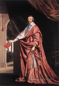  Philippe Lienzo - Cardenal Richelieu Felipe de Champaigne